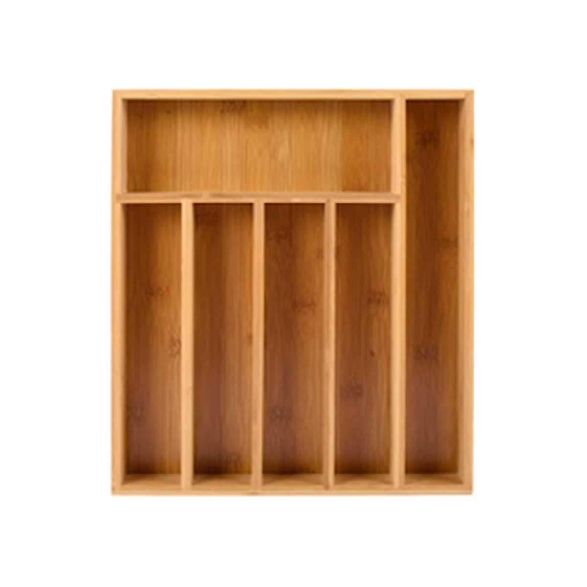 3. Separador de cubiertos de bambu