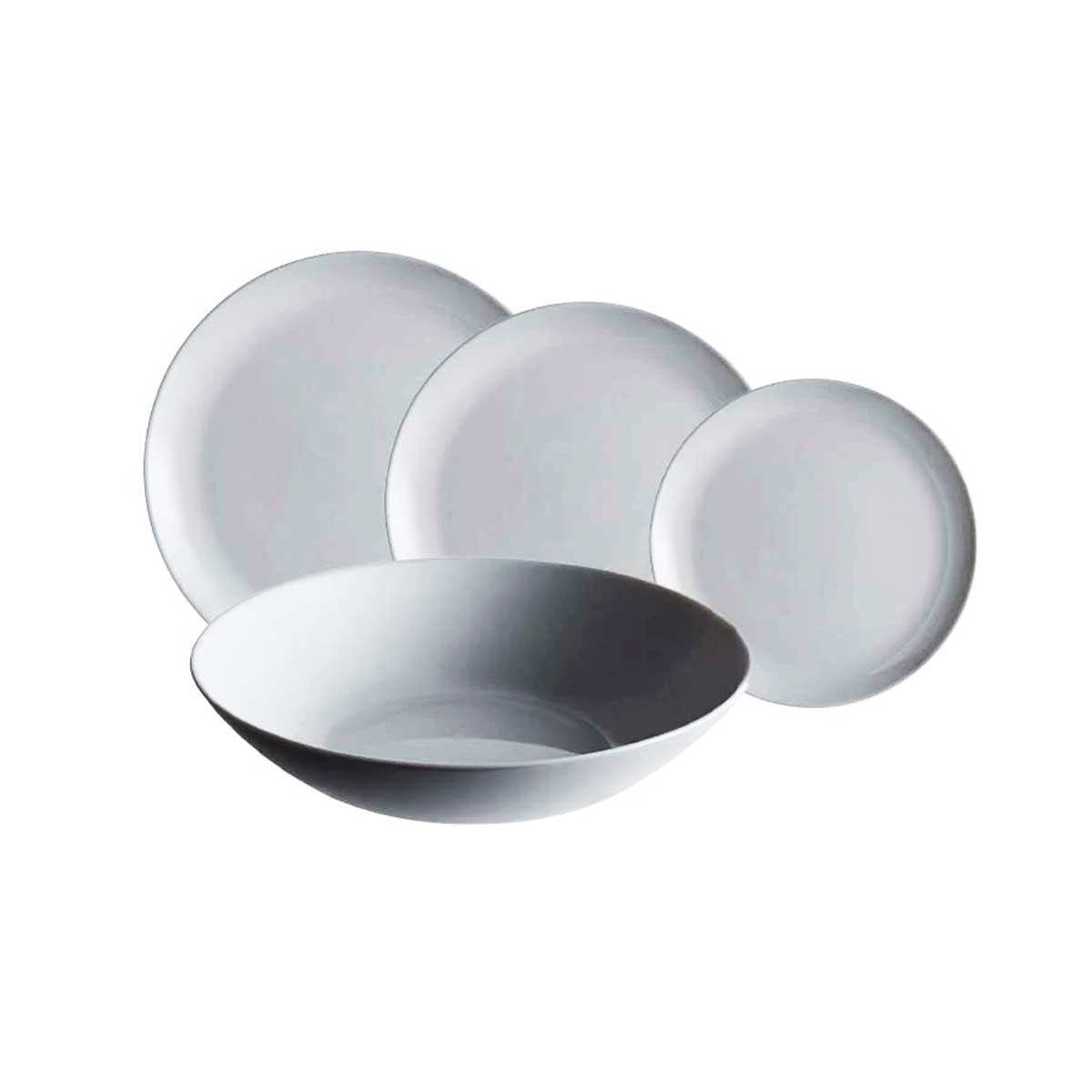 91. Vajilla blanca 6 personas