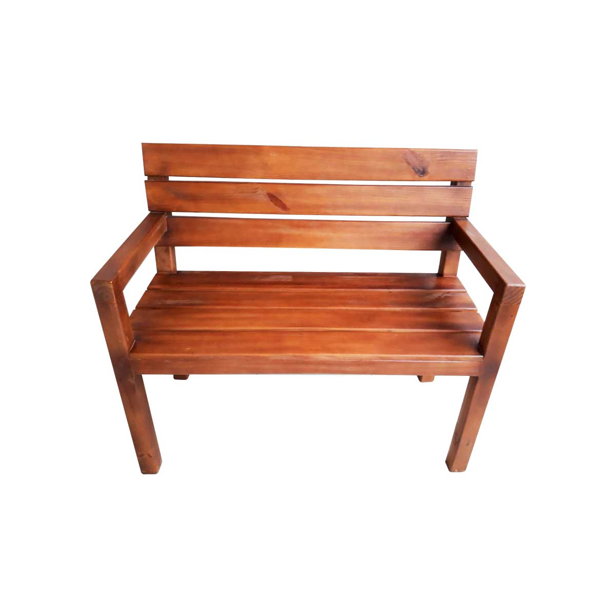 75. Banca de madera de Tzalam