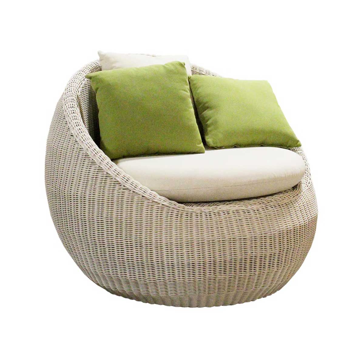 76. Sillon de aluminio y Polyrattan