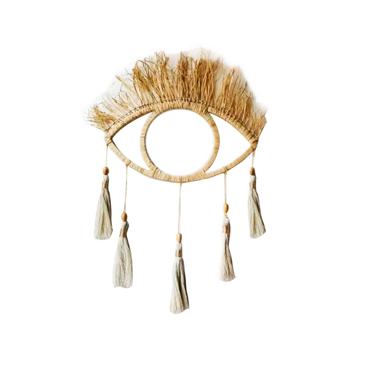 32. Espejo ojo con adornos