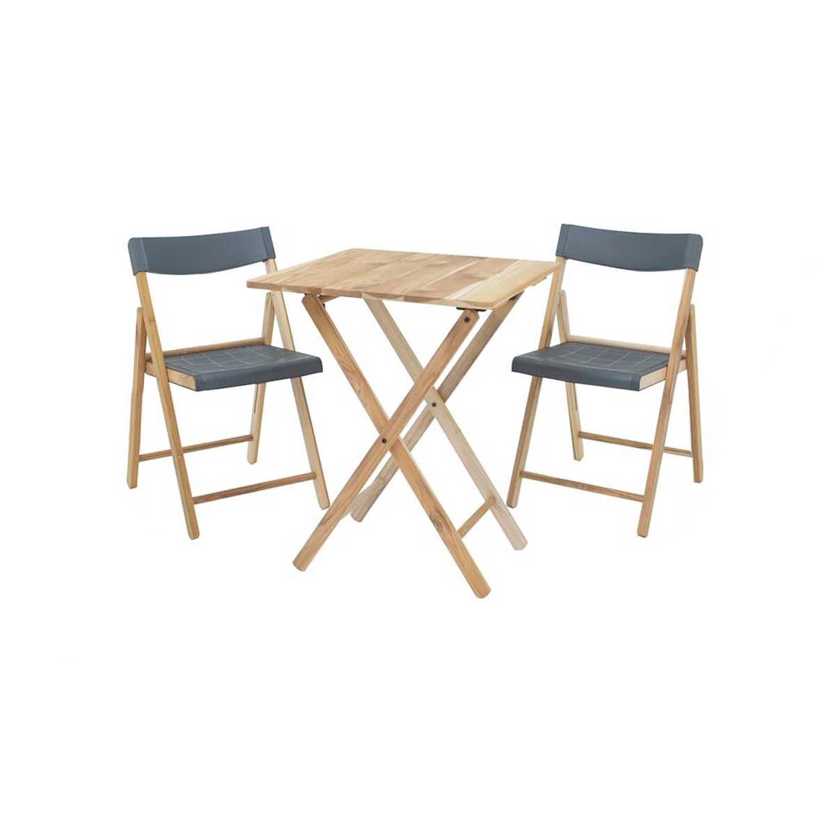 148. Juego de 2 sillas Grafito