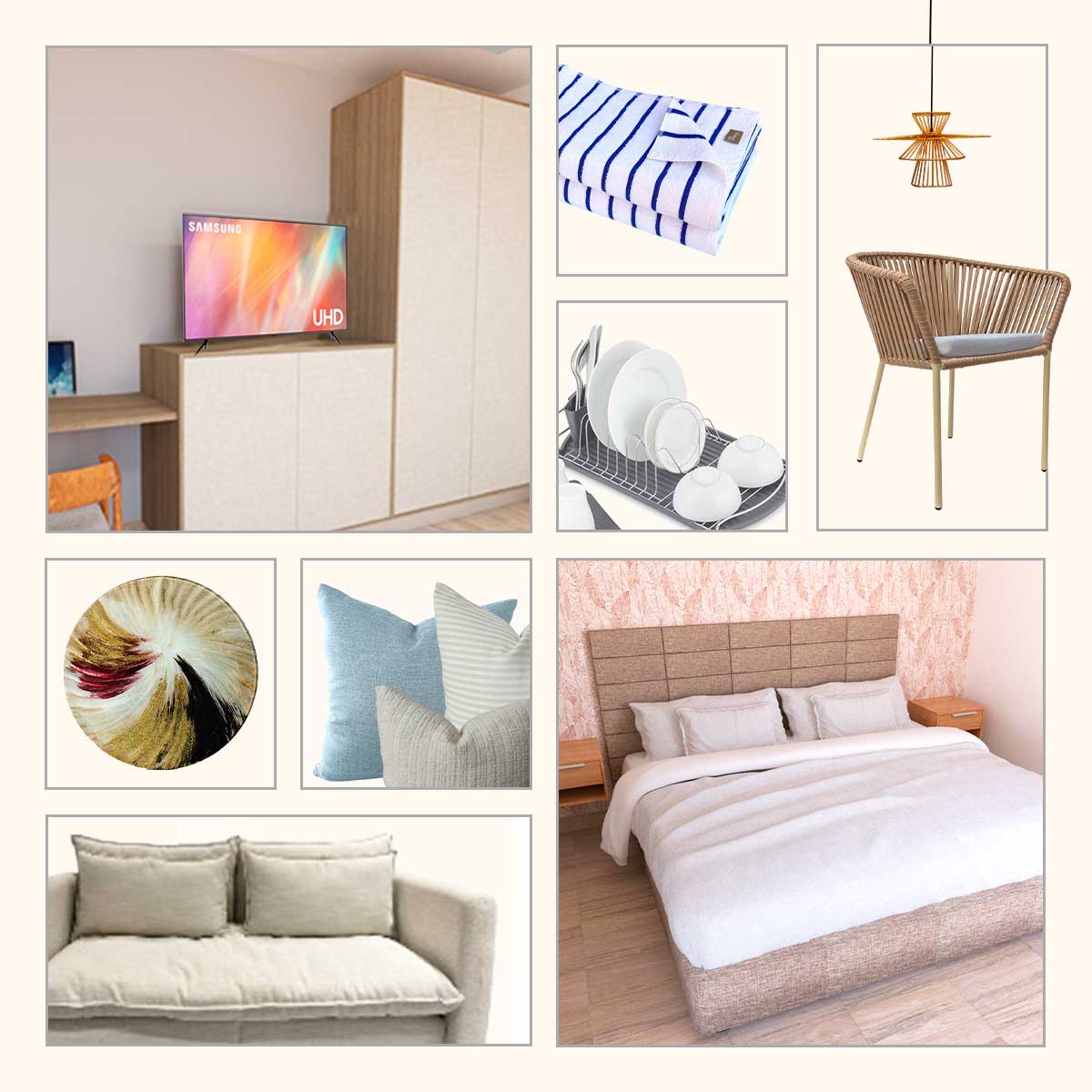 Paquete prearmado One Bedroom interior Claro