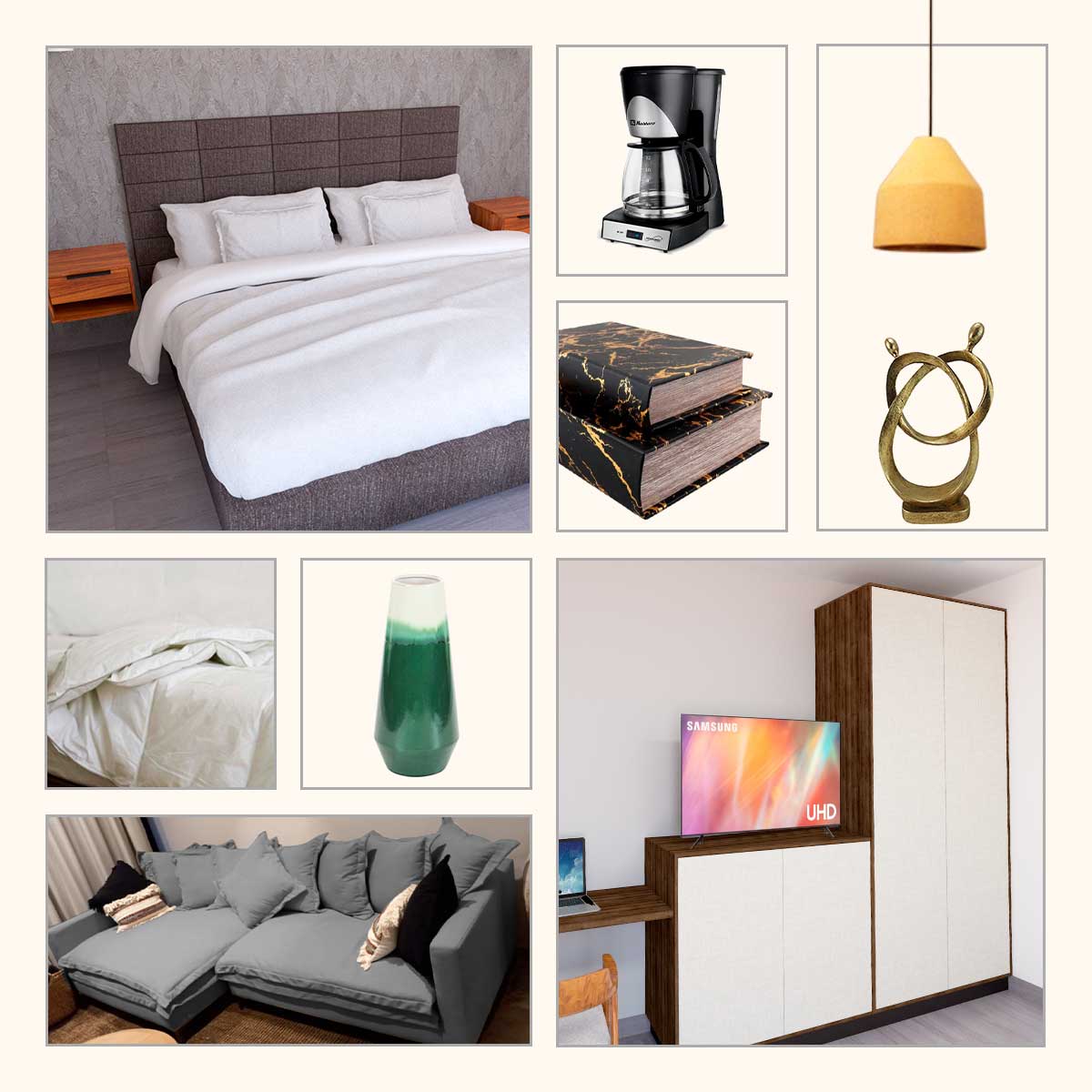 Paquete prearmado Studio tipo Oscuro.