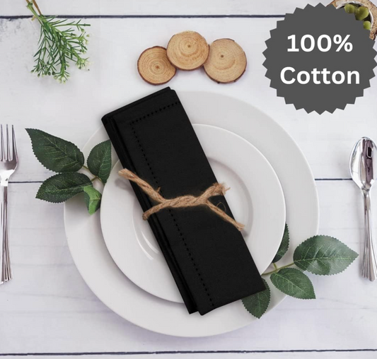 40. Juego de 4 servilletas oscuras