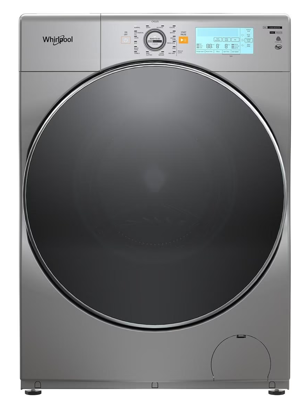 117. Lavasecadora Eléctrica Whirlpool Gris