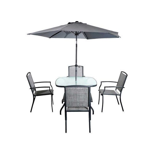 123. Comedor de Jardin Blackwell gris