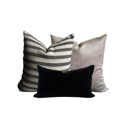 83. 3 cojines decorativos Leka