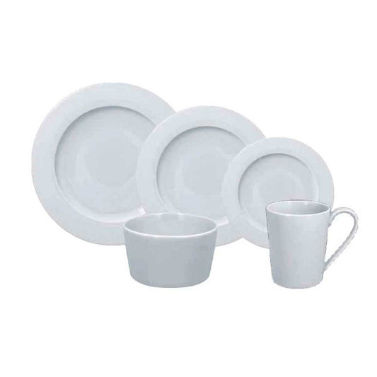 91. Vajilla blanca 4 personas