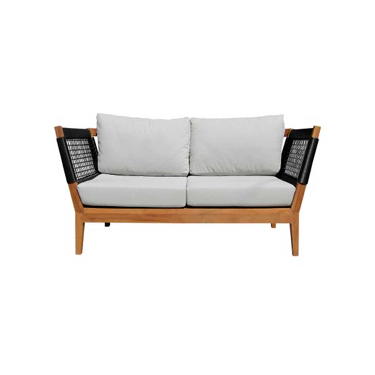 75. Love Seat de madera
