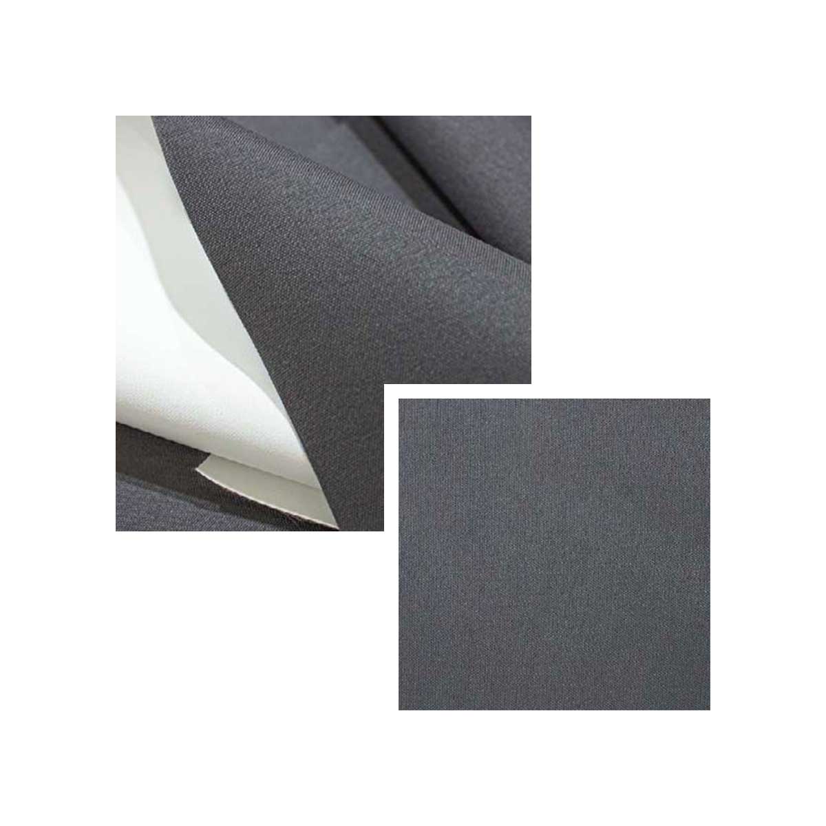 142. Cortina tipo tradicional en tela translucida "Slide" y Cortina tipo tradicional en blakout "Nighttime"