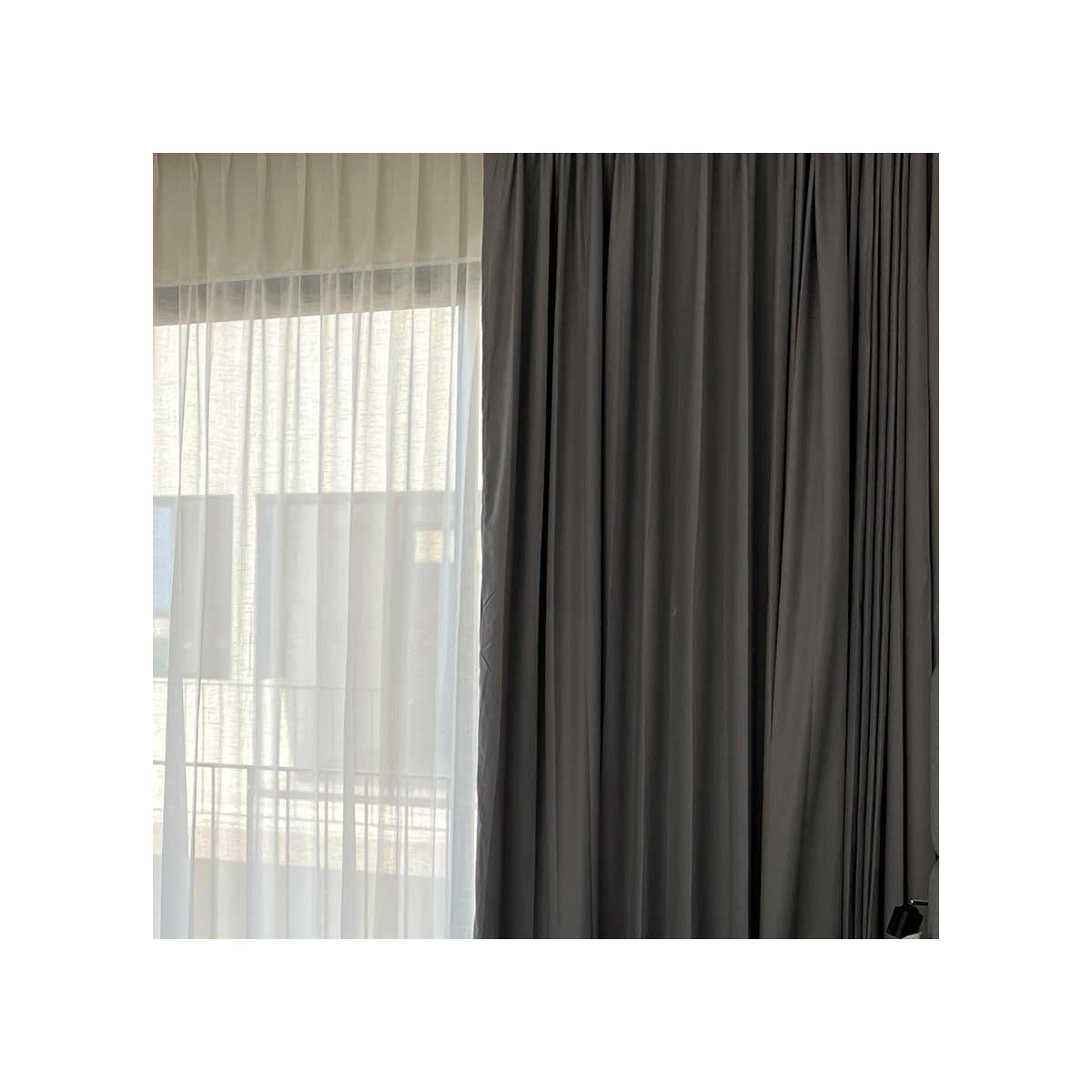 Cortina "slide/nightime" para la recamara de tu apartamento "Studio Obscuro"