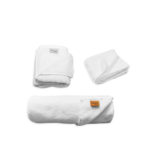 64. Kit de toallas blancas