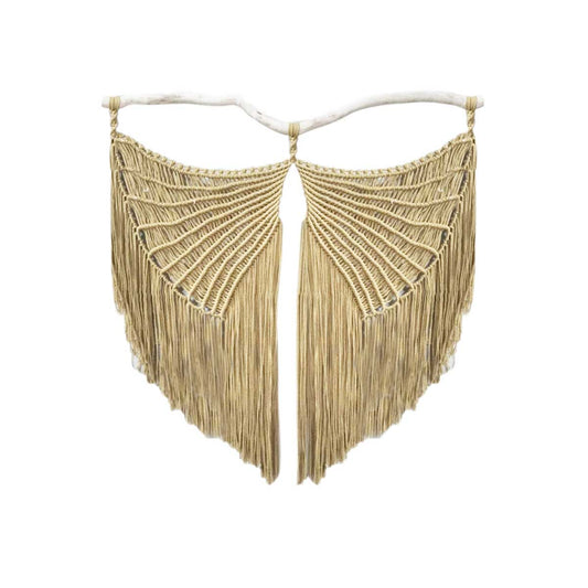 24. Macrame café claro